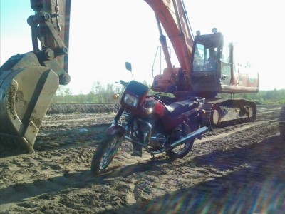 Ява 640 и HITACHI ZX 330  2012г.