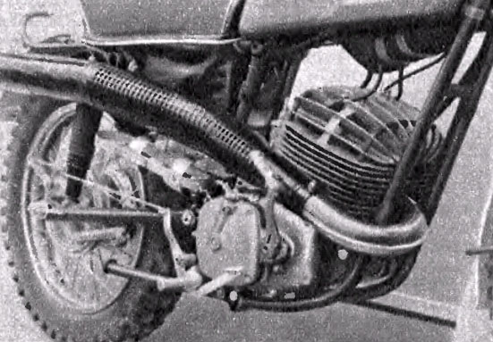 Рис. Силовой агрегат Явы 250.